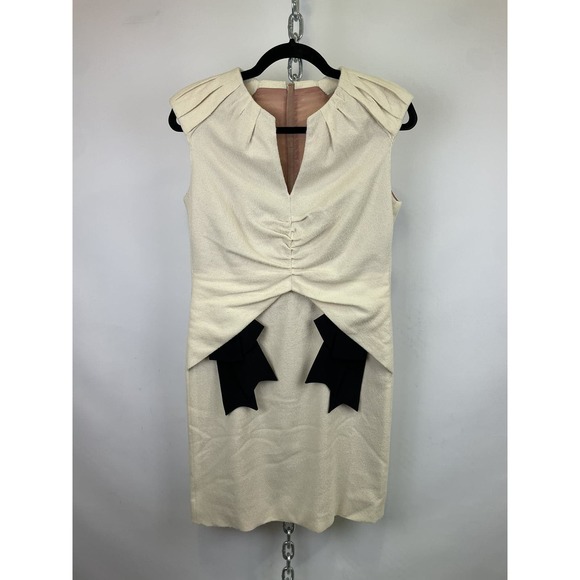 Vintage Moschino Wool 1950s Style SS Mini Dress‎ - Picture 1 of 11